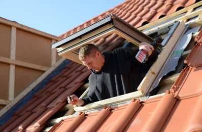 Pose de fenêtres de toit Velux à Brannay